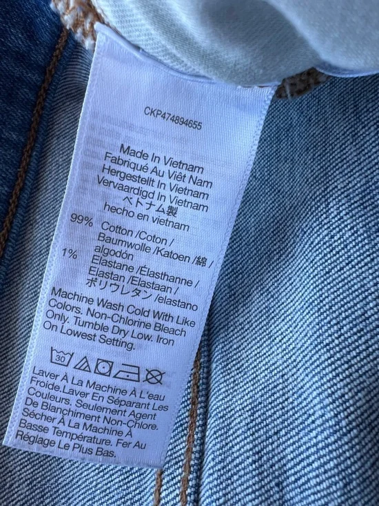 FRAME Le High Flare Raw After Jeans in Light Blue Wilson Wash size 30 - Picture 8 of 8